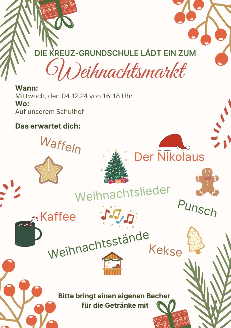 Weihnachtsmarkt Kreuz GS